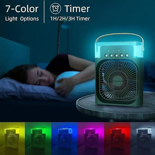 Portable Mini Air Cooler USB Personal Air Conditioner with Water Cooling