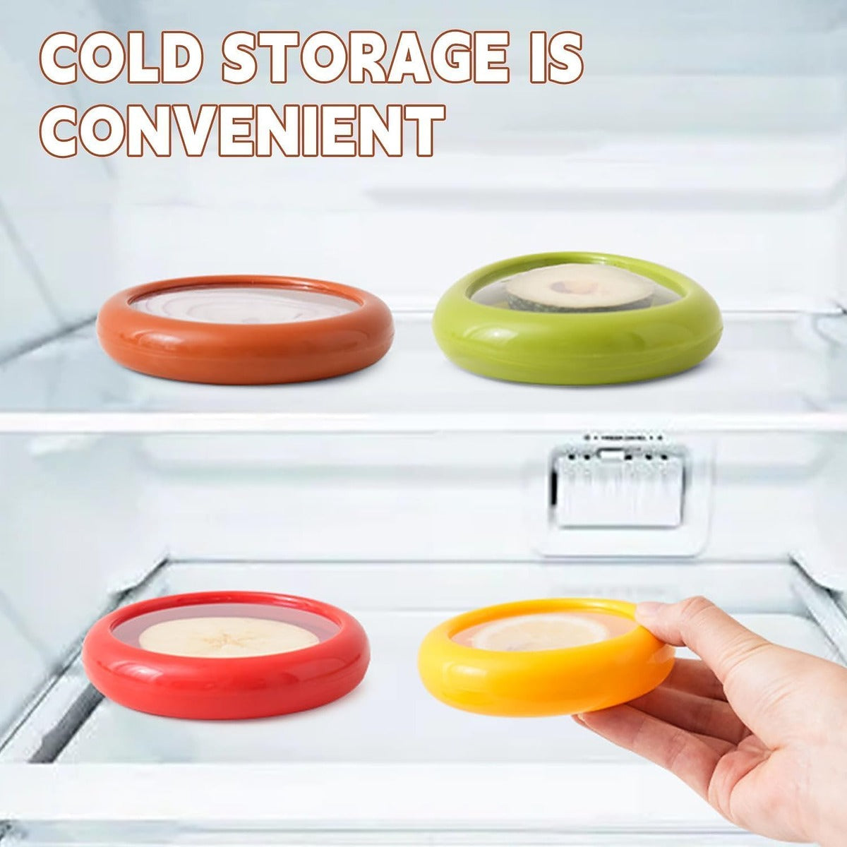 Reusable Silicone Stretch Lids – Keep Food Fresh Longer