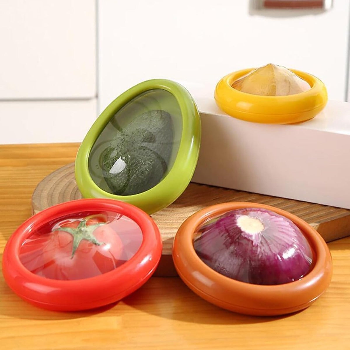 Reusable Silicone Stretch Lids – Keep Food Fresh Longer