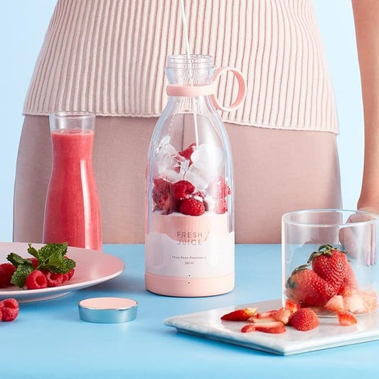 Portable USB Rechargeable Blender for Smoothies and Juices
