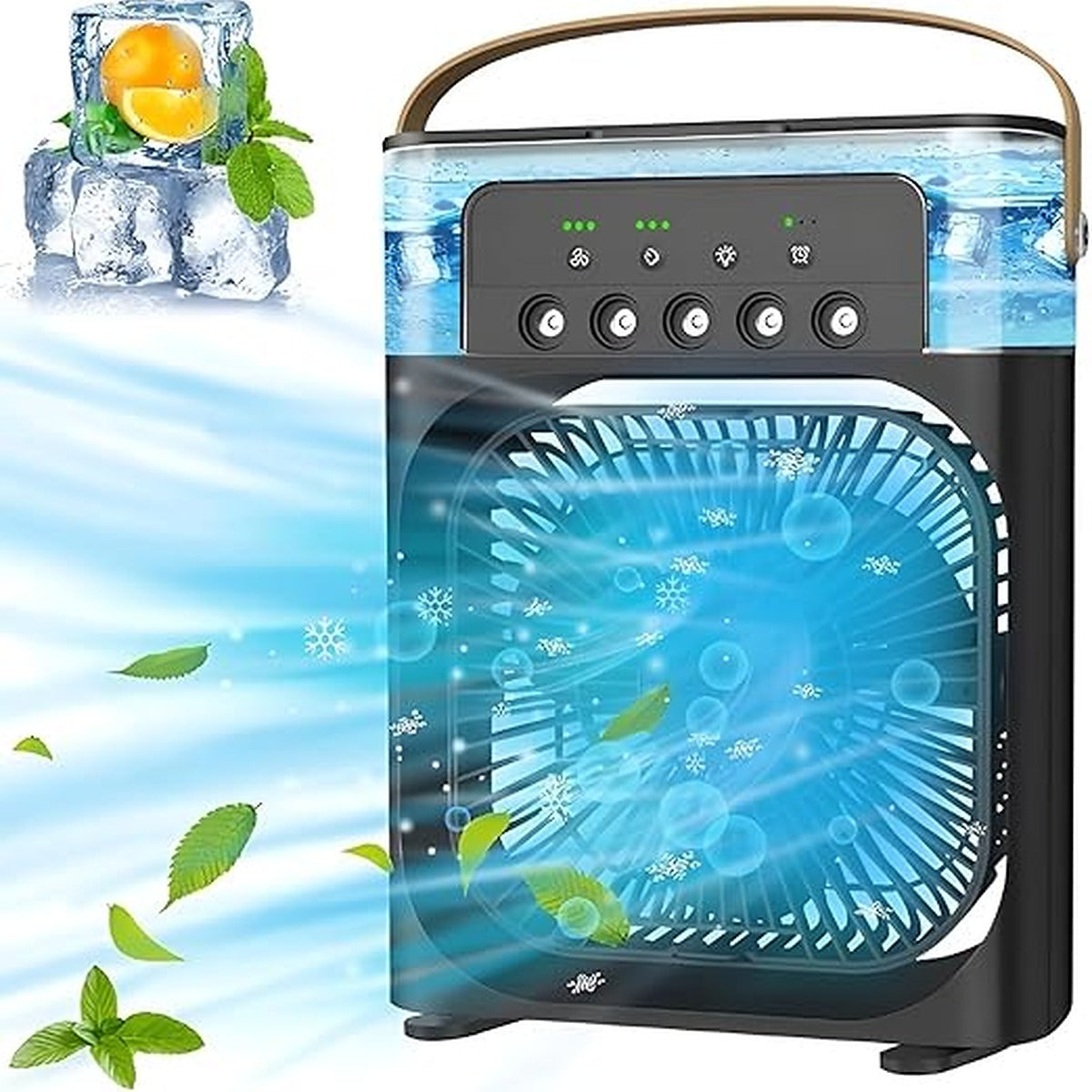 Portable Mini Air Cooler USB Personal Air Conditioner with Water Cooling