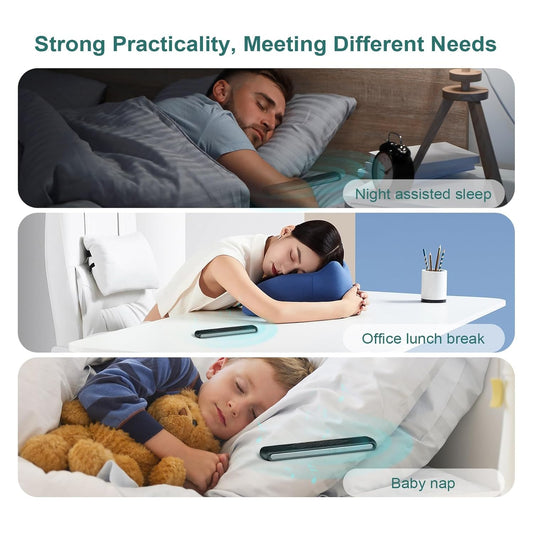 Bone Conduction Pillow Speaker | Bluetooth Under-Pillow Sleep Speaker for Private Audio & Deep Sleep
