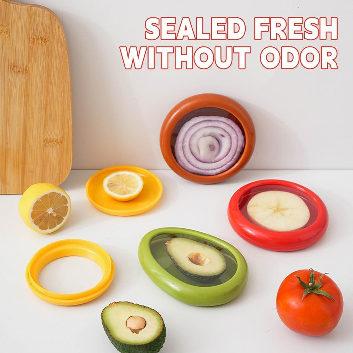 Reusable Silicone Stretch Lids – Keep Food Fresh Longer
