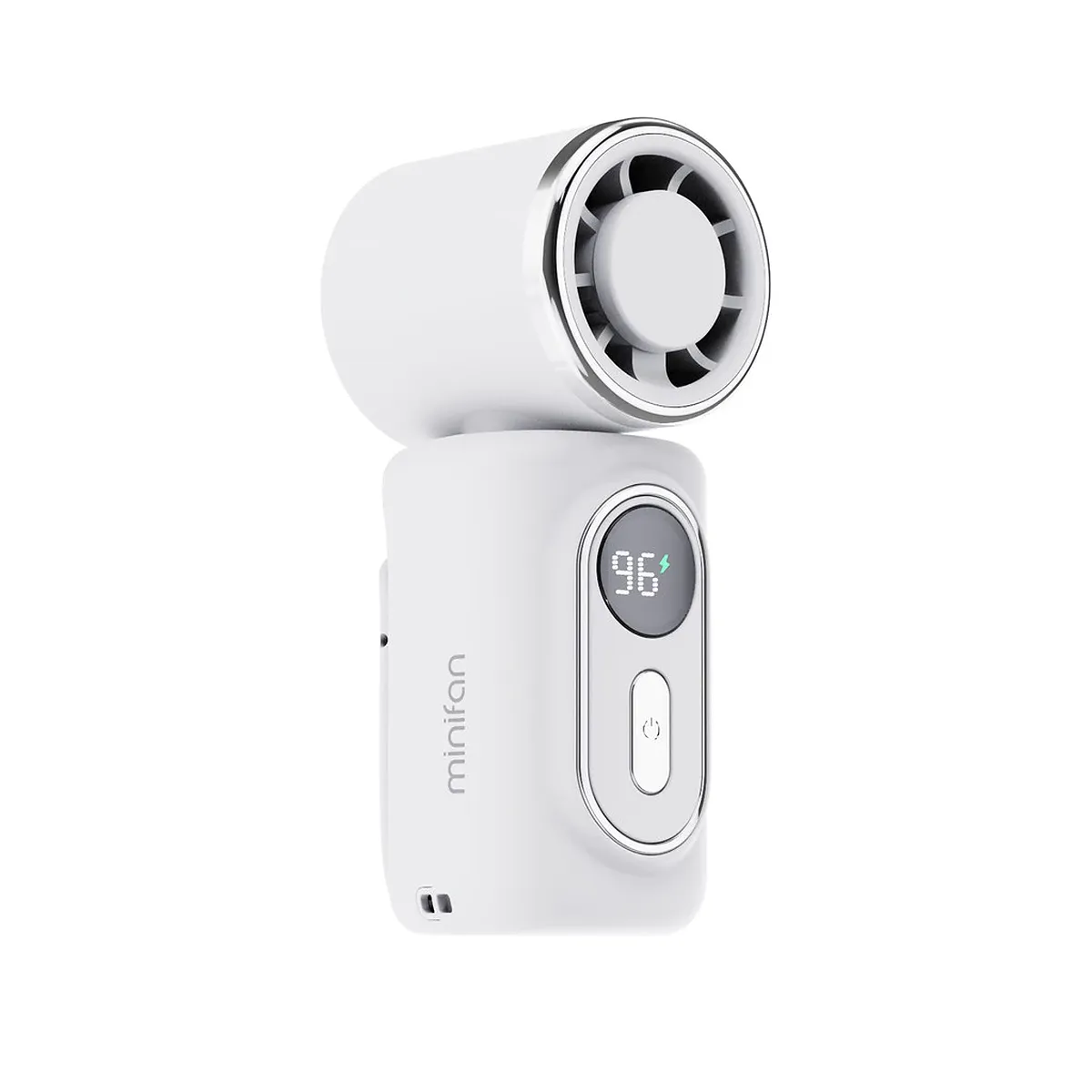 Portable Clip-On Mini Fan with 180° Rotation | USB Rechargeable | Lightweight Cooling Fan for Travel, Office & Outdoors